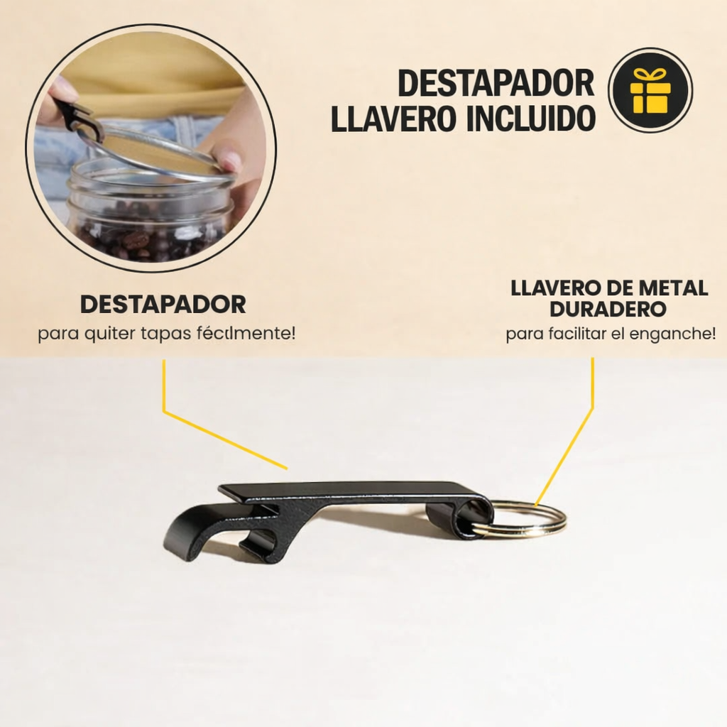 KIT DE SELLADO + GUIA DE CONSERVACION DE ALIMENTOS DE REGALO